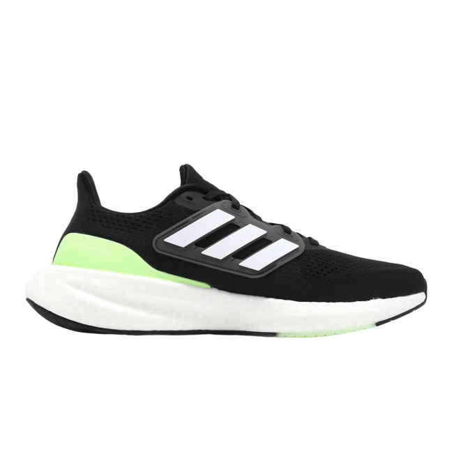 Adidas Pureboost 23 Wide Core Black / Green Spa