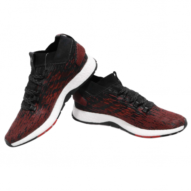 Adidas pureboost outlet rbl black scarlet