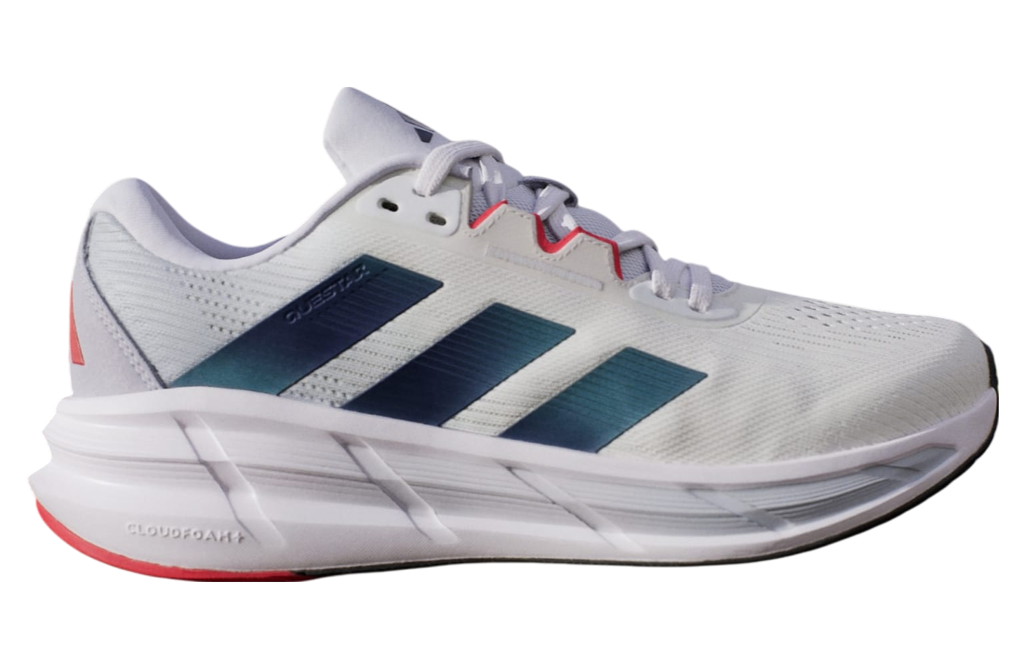 Adidas Questar 3 Cloud White / Core Black / Pure Ruby