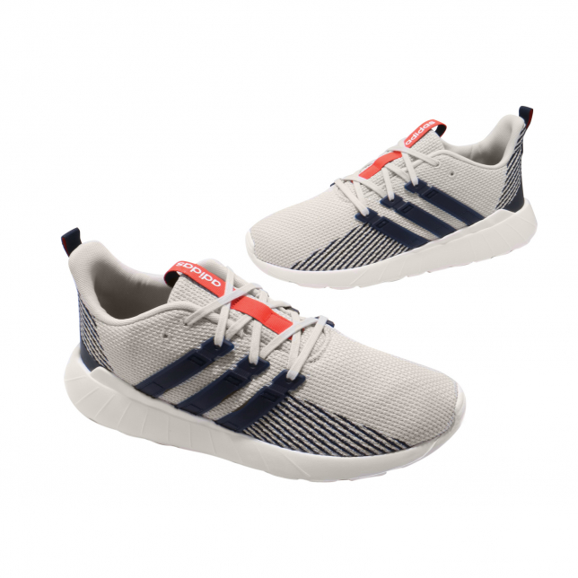 Adidas questar flow white grey online