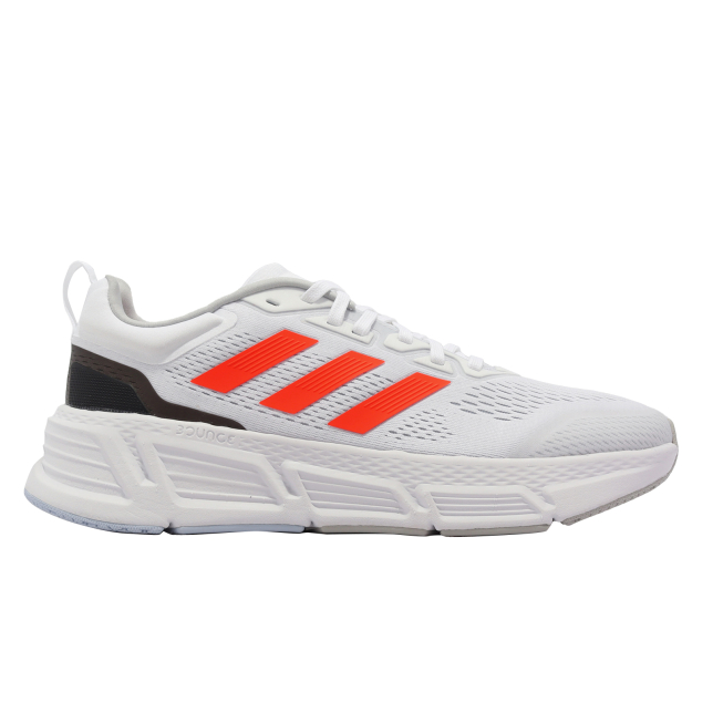 adidas Questar Footwear White Solar Red - May 2023 - HP2435