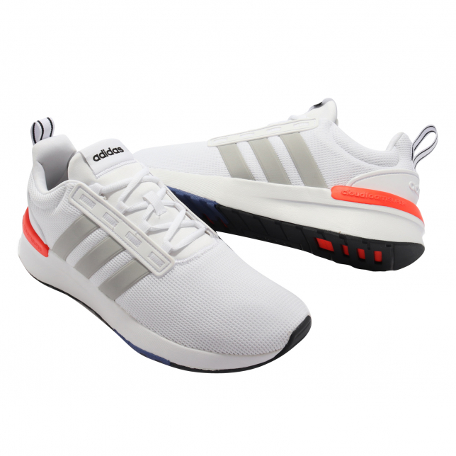 adidas Racer TR21 Cloud White Solar Red