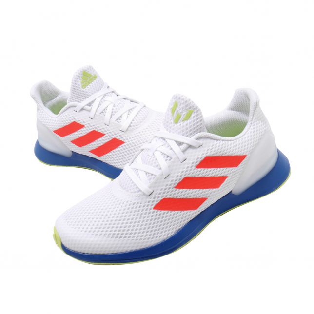 adidas RapidaRun Messi GS White Red Yellow