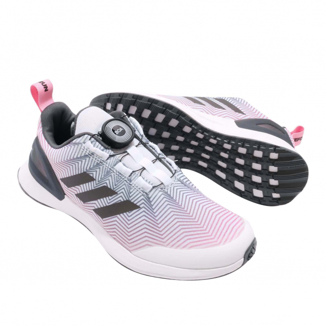 adidas RapidaRun X BOA GS White Pink