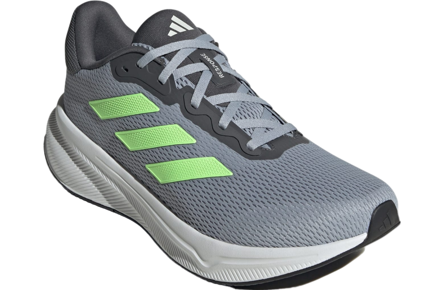 Adidas Response Halo Silver / Green Spark