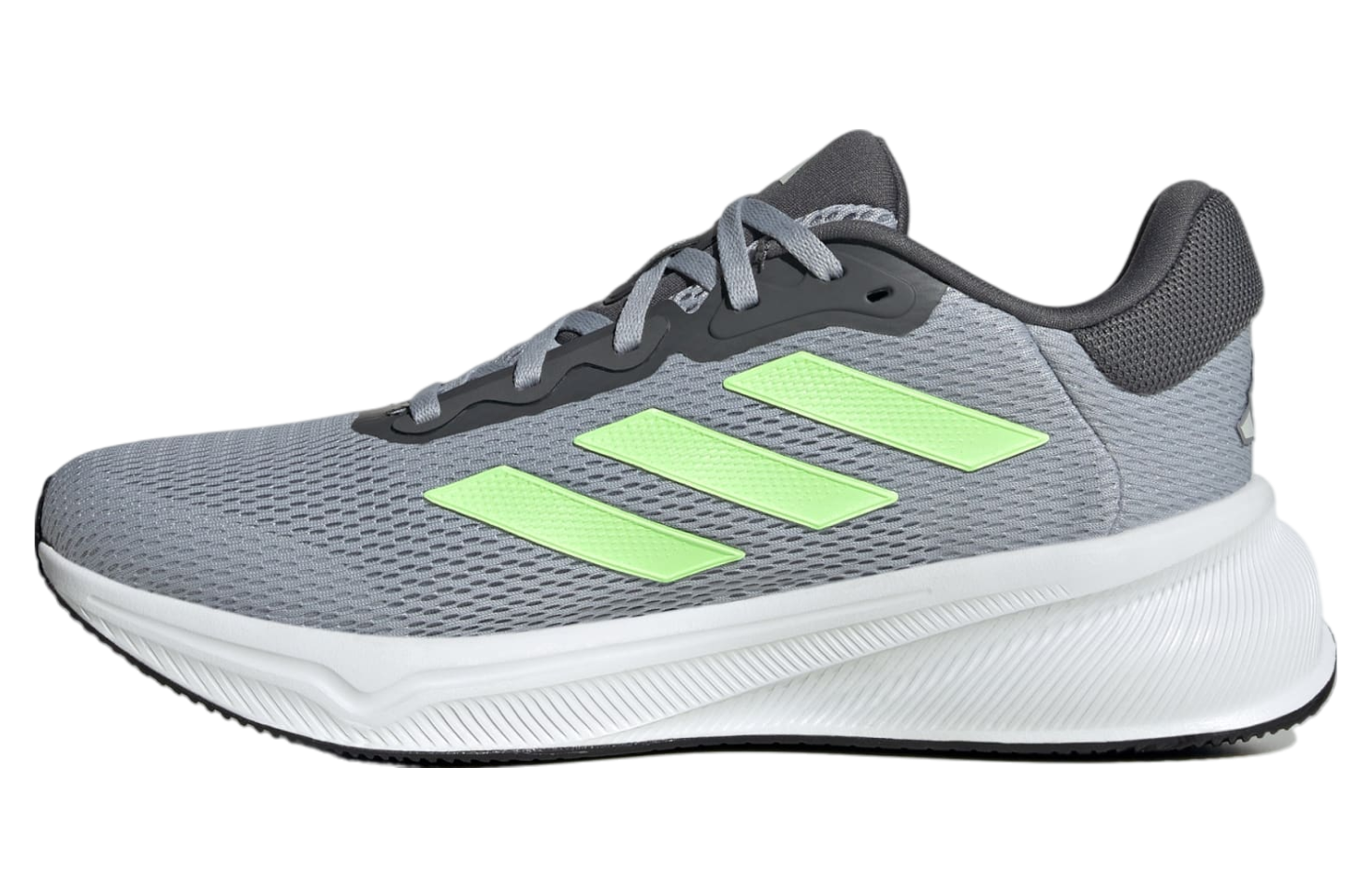 Adidas Response Halo Silver / Green Spark