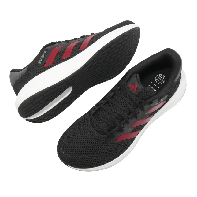 adidas Response Runner Core Black Better Scarlet ID7334