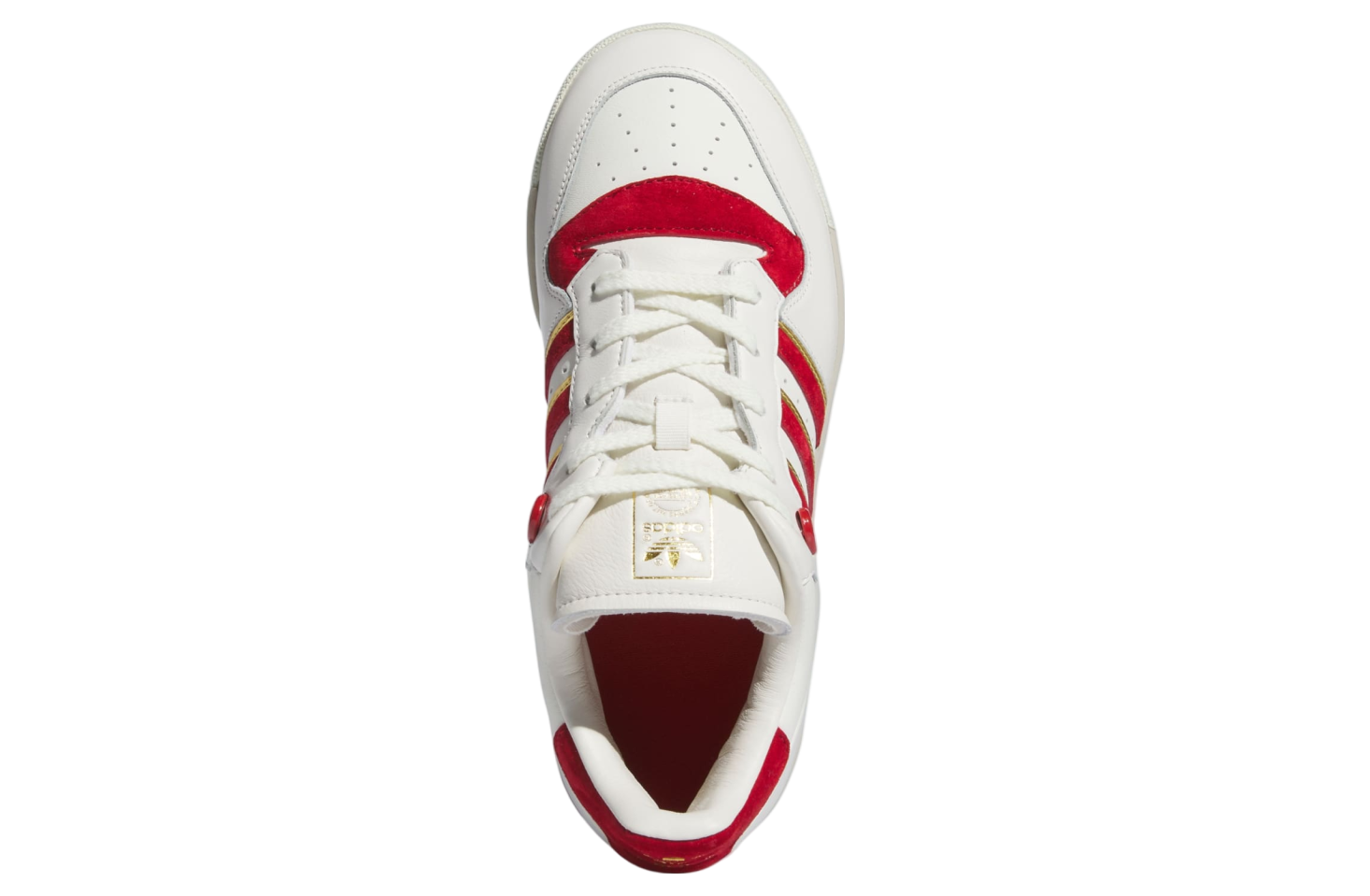 Adidas Rivalry 86 Low Cloud White / Team Power Red 2