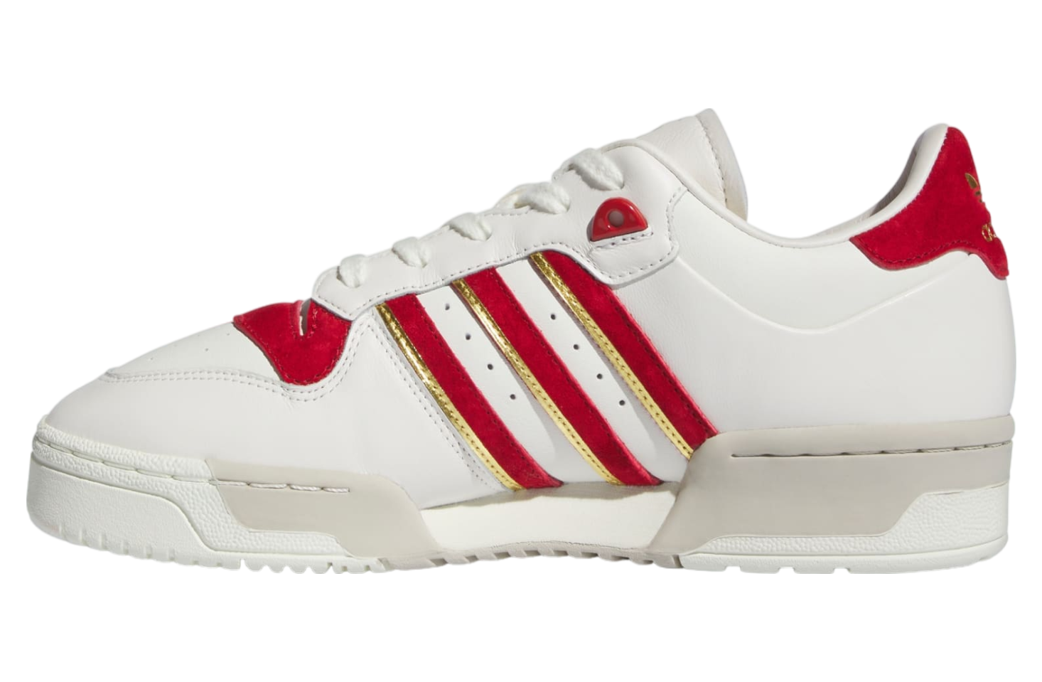 Adidas Rivalry 86 Low Cloud White / Team Power Red 2