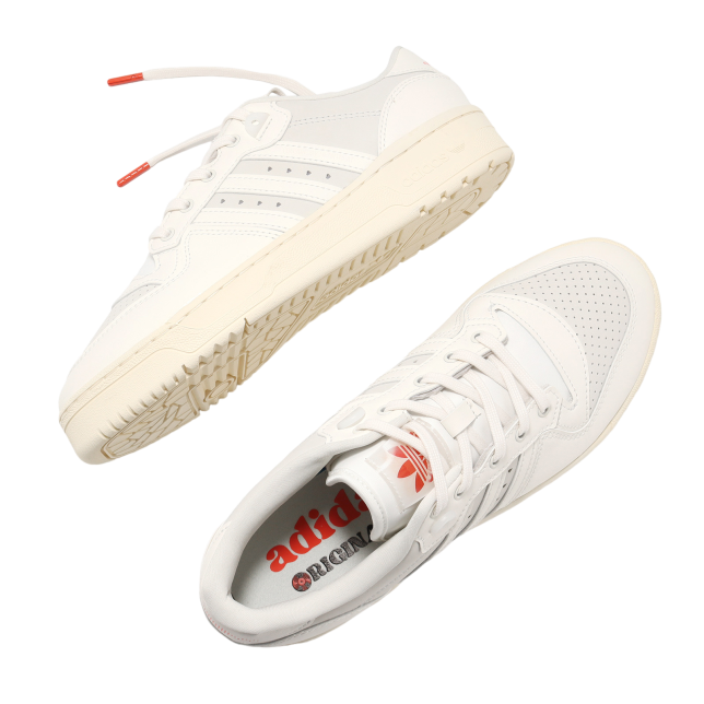 Adidas Rivalry Low Chalk White / Bright Red ID6272