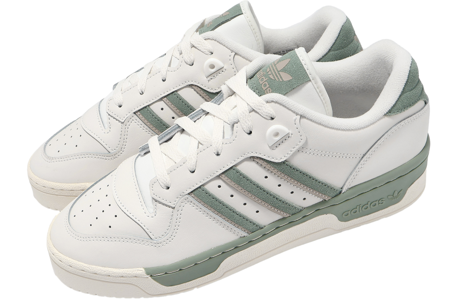 Adidas Rivalry Low Chalk White / Silver Green
