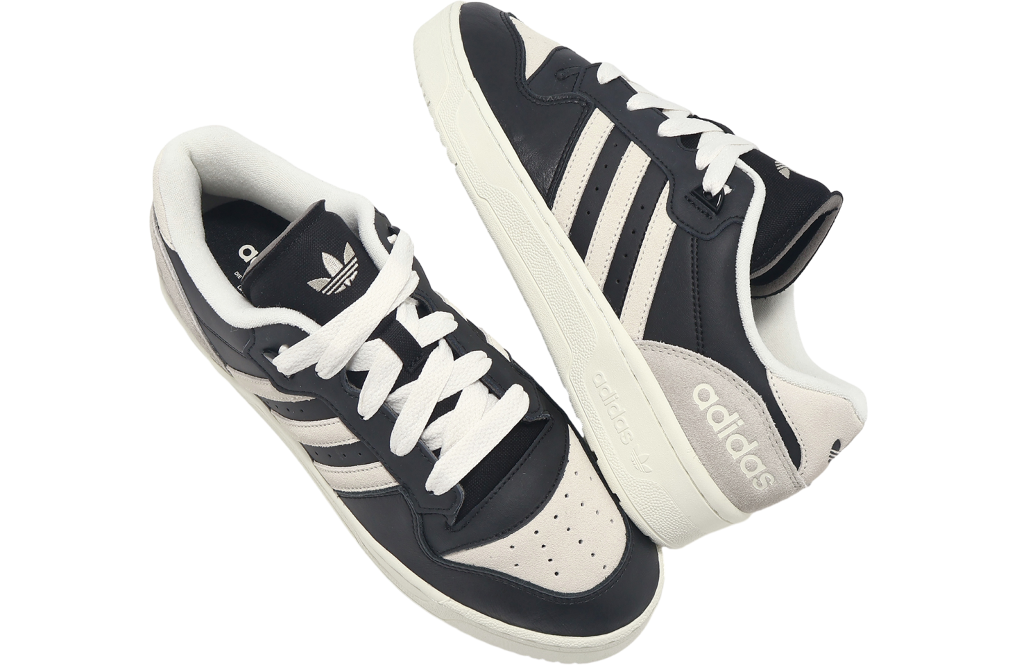Adidas Rivalry Low Core Black / Ivory Adidas Rivalry Low Core Black / Ivory