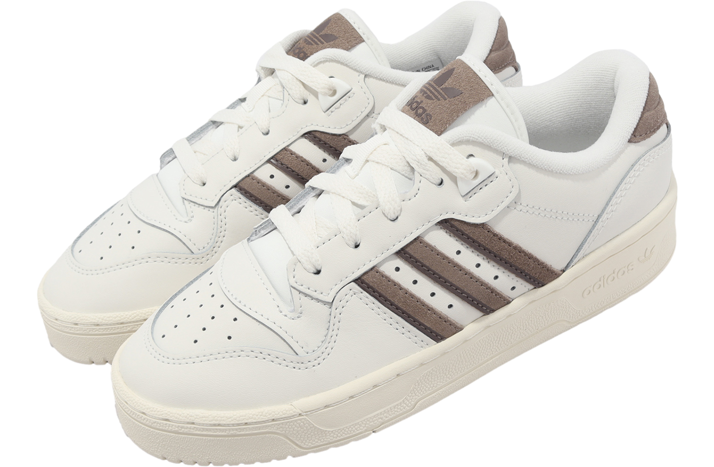 Adidas Rivalry Low Core White / Chalky Brown