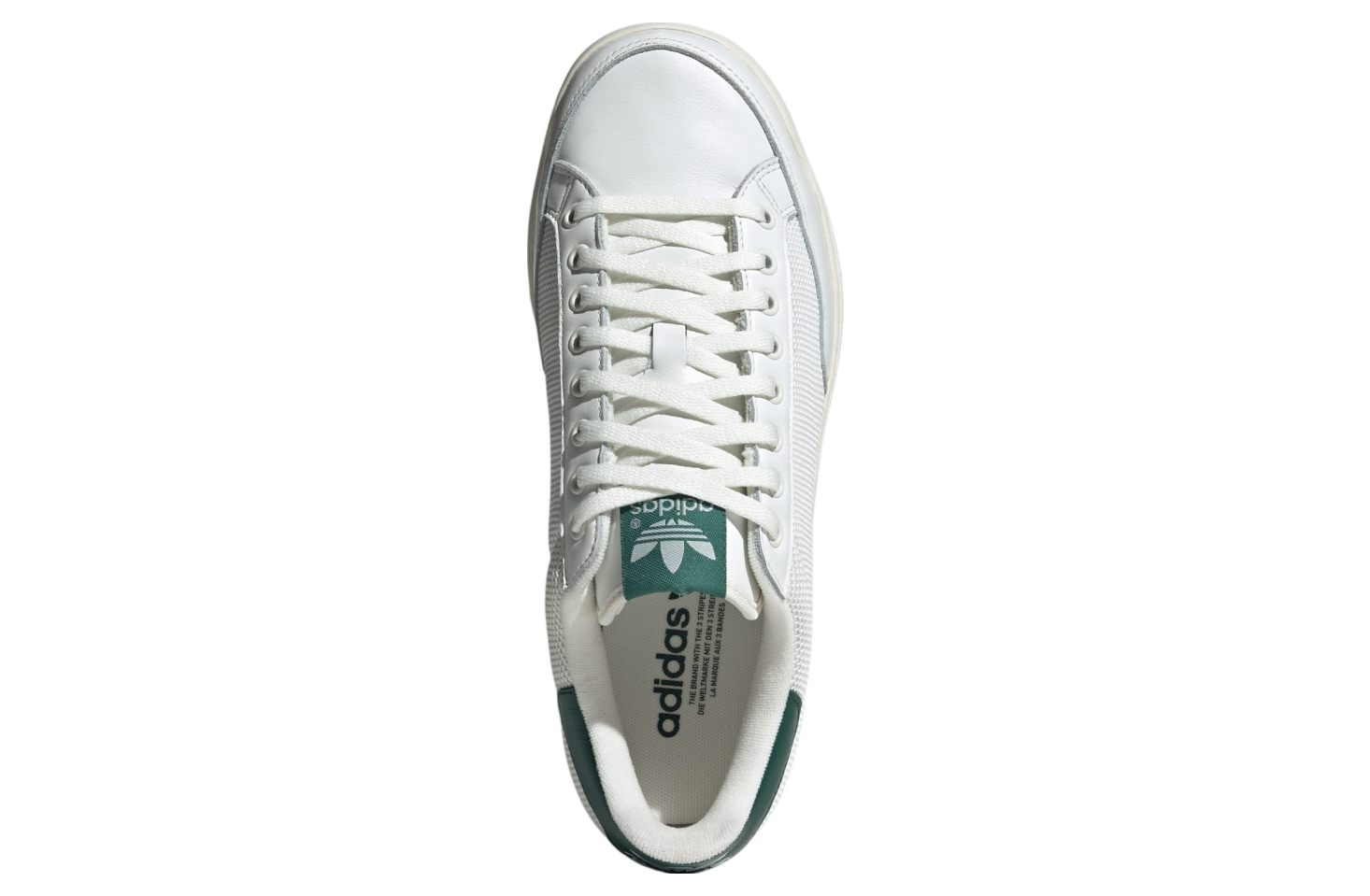 Adidas Rod Laver Core White / Collegiate Green