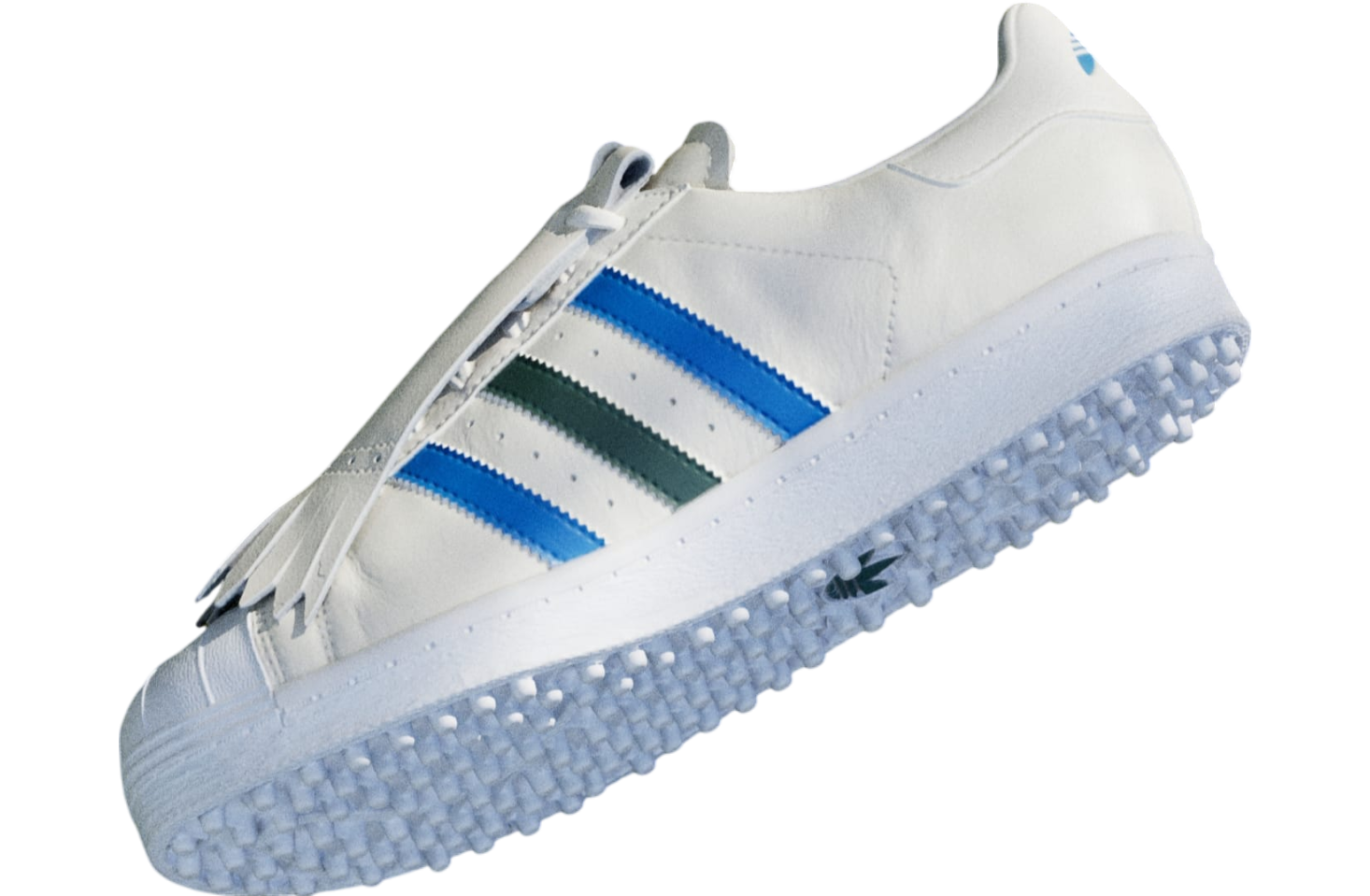 Adidas Rolling Links Superstar Spikeless Wmns Chalk White / Collegiate Green