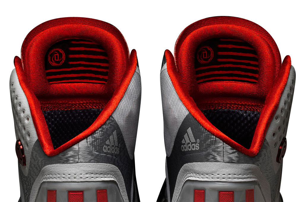 adidas Rose 4.5 - Metallic Silver / Light Scarlet