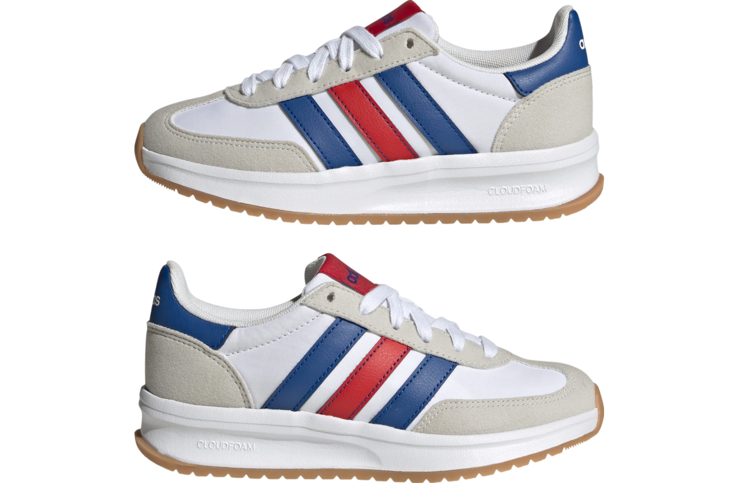 Adidas Run 70s 2.0 Gs Cloud White / Better Scarlet