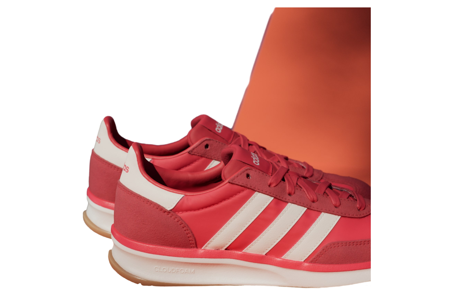 Adidas Run 70s 2.0 Wmns Pure Ruby / Off White