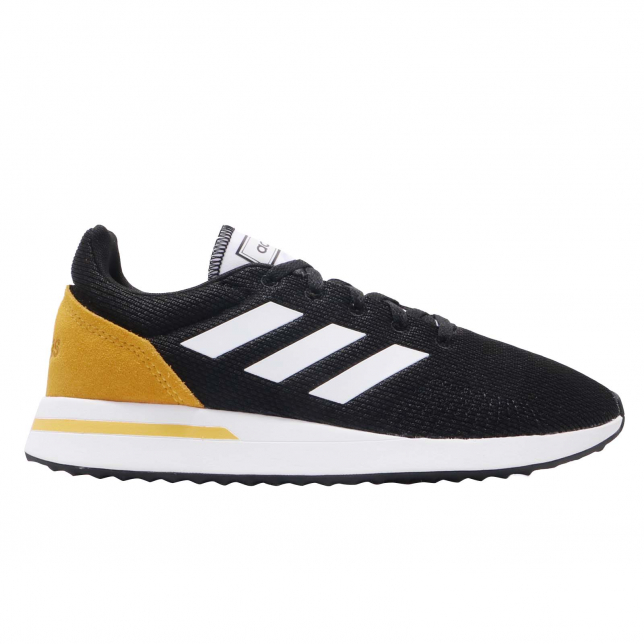 adidas Run 70s Core Black Footwear White Gold