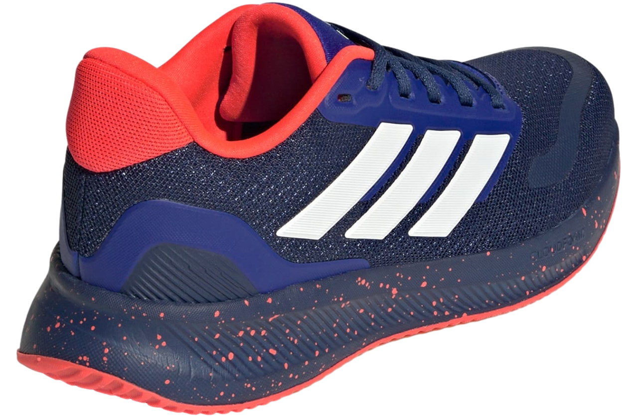 Adidas Runfalcon 5 Gs Dark Blue / Cloud White / Solar Red