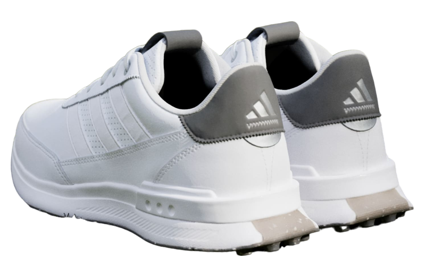 Adidas S2g 24 Leather Spikeless Golf Cloud White / Charcoal