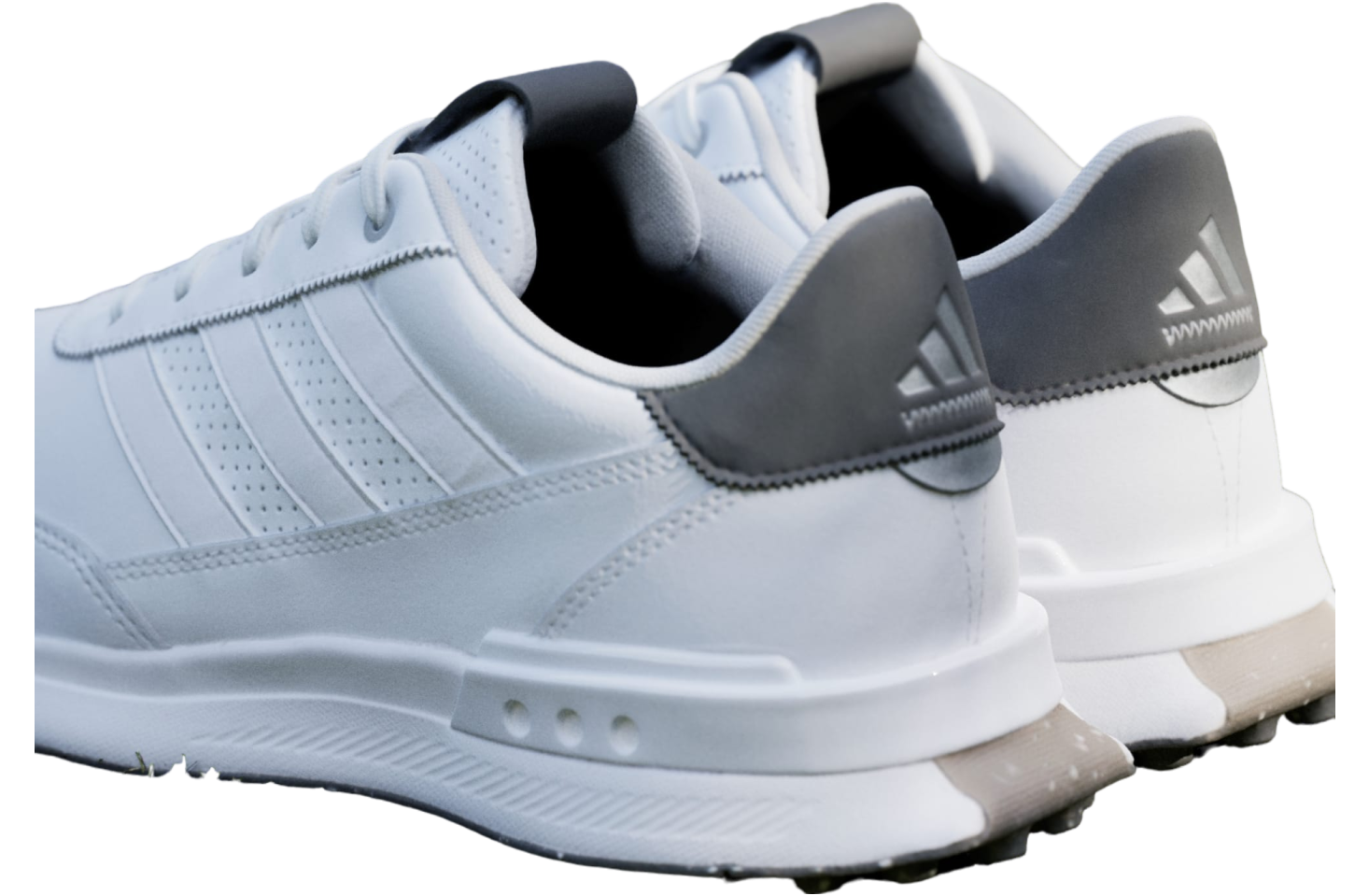 Adidas S2g 24 Leather Spikeless Golf Cloud White / Charcoal