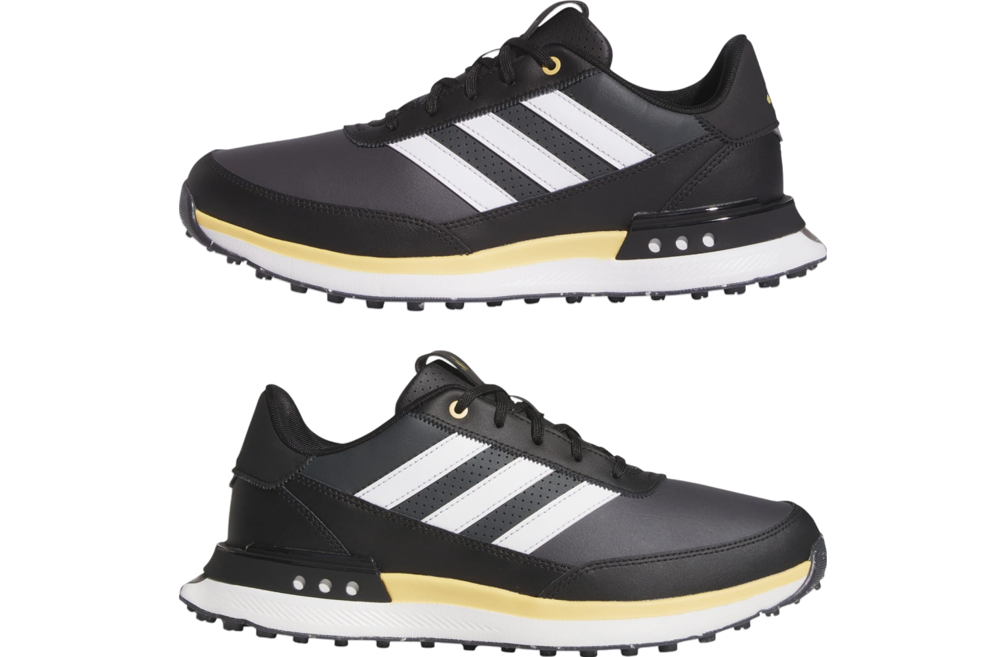 Adidas S2g 24 Leather Spikeless Golf Core Black / Cloud White