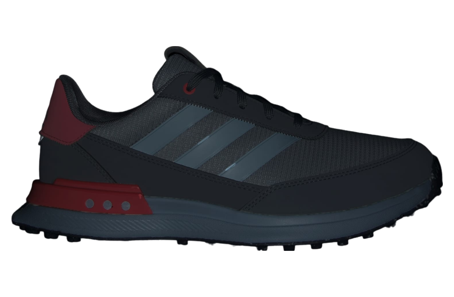 Adidas S2g Spikeless 24 Wide Golf Grey Three / Preloved Scarlet