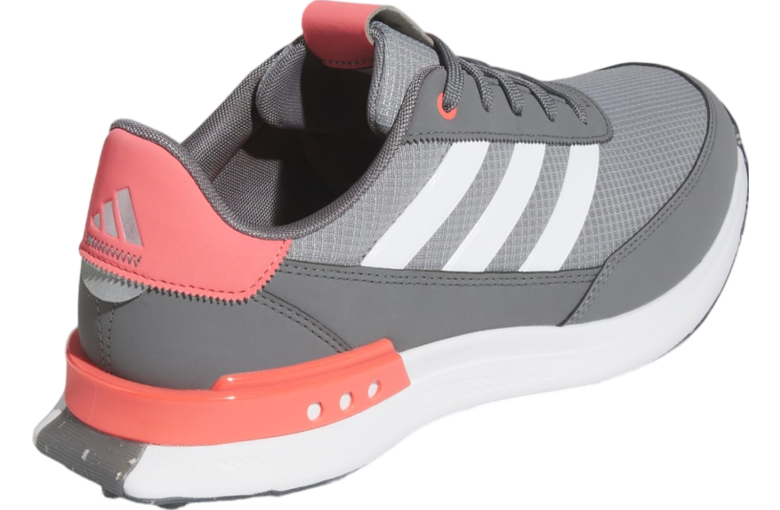 Adidas S2g Spikeless 24 Wide Golf Grey Three / Preloved Scarlet