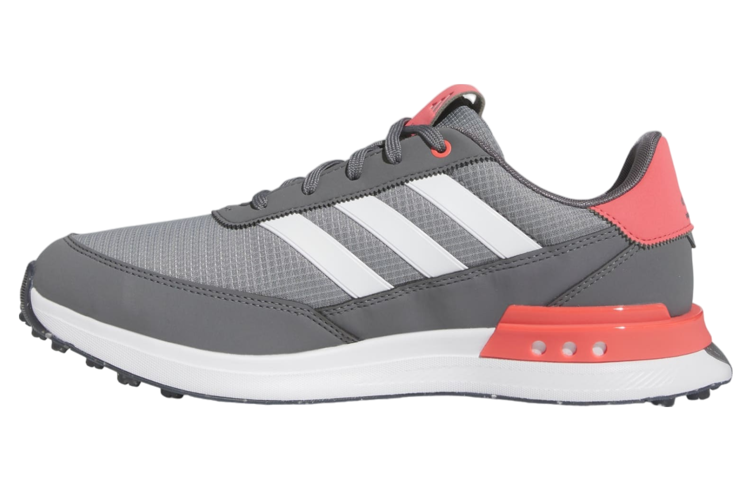 Adidas S2g Spikeless 24 Wide Golf Grey Three / Preloved Scarlet