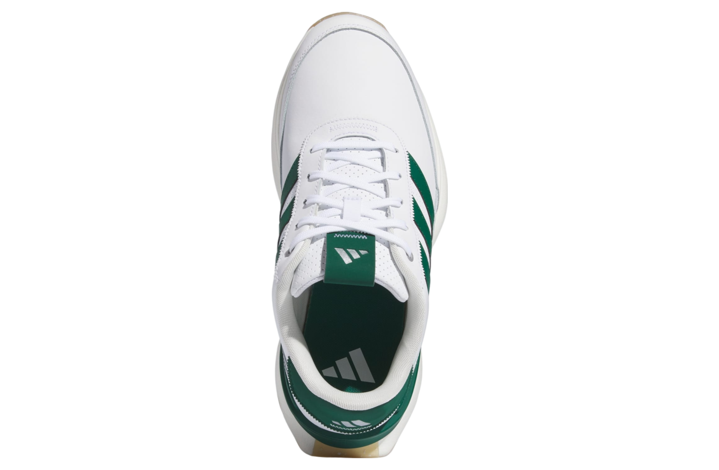 Adidas S2g Spikeless Leather 24 Golf Cloud White / Collegiate Green