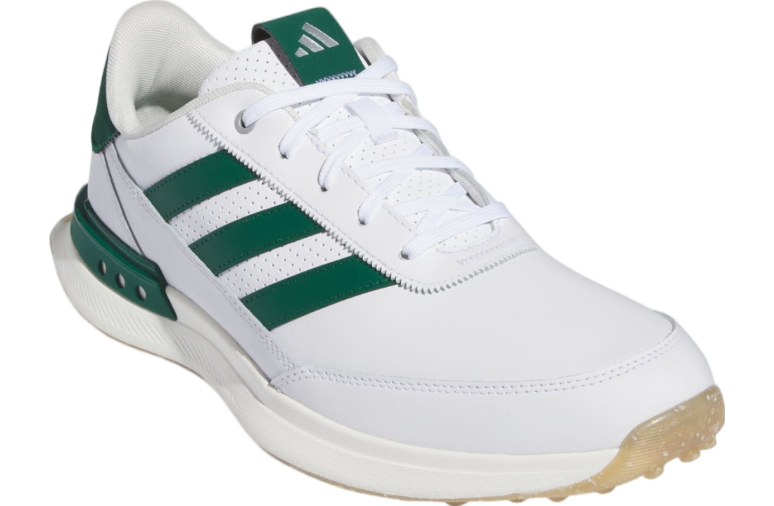 Adidas S2g Spikeless Leather 24 Golf Cloud White / Collegiate Green