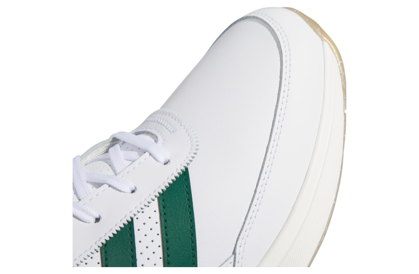 Adidas S2g Spikeless Leather 24 Golf Cloud White / Collegiate Green