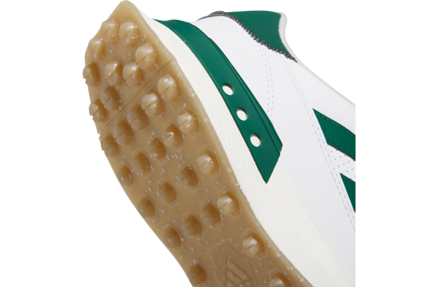 Adidas S2g Spikeless Leather 24 Golf Cloud White / Collegiate Green