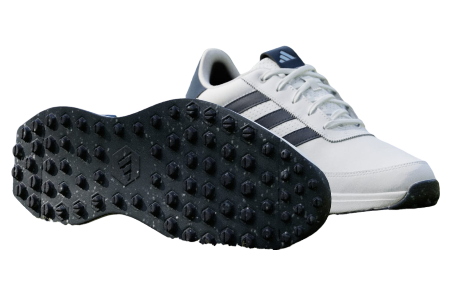 Adidas S2g Spikeless Leather 24 Golf Cloud White / Collegiate Navy