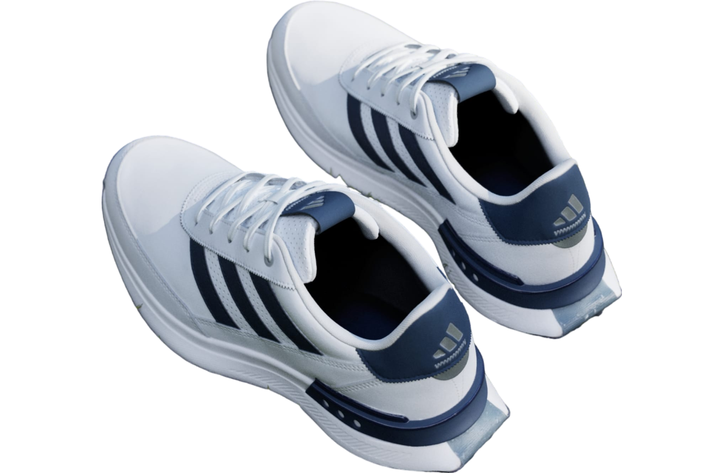 Adidas S2g Spikeless Leather 24 Golf Cloud White / Collegiate Navy