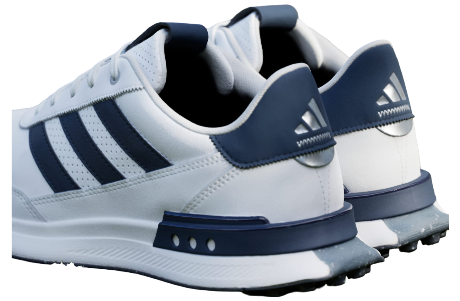 Adidas S2g Spikeless Leather 24 Golf Cloud White / Collegiate Navy