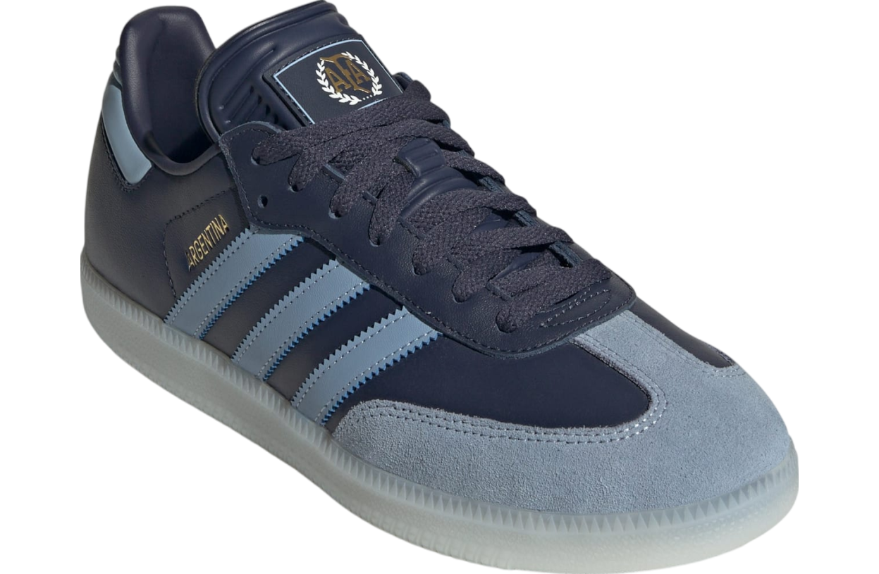 Adidas Samba Argentina Indoor Soccer Shadow Navy / Ambient Sky