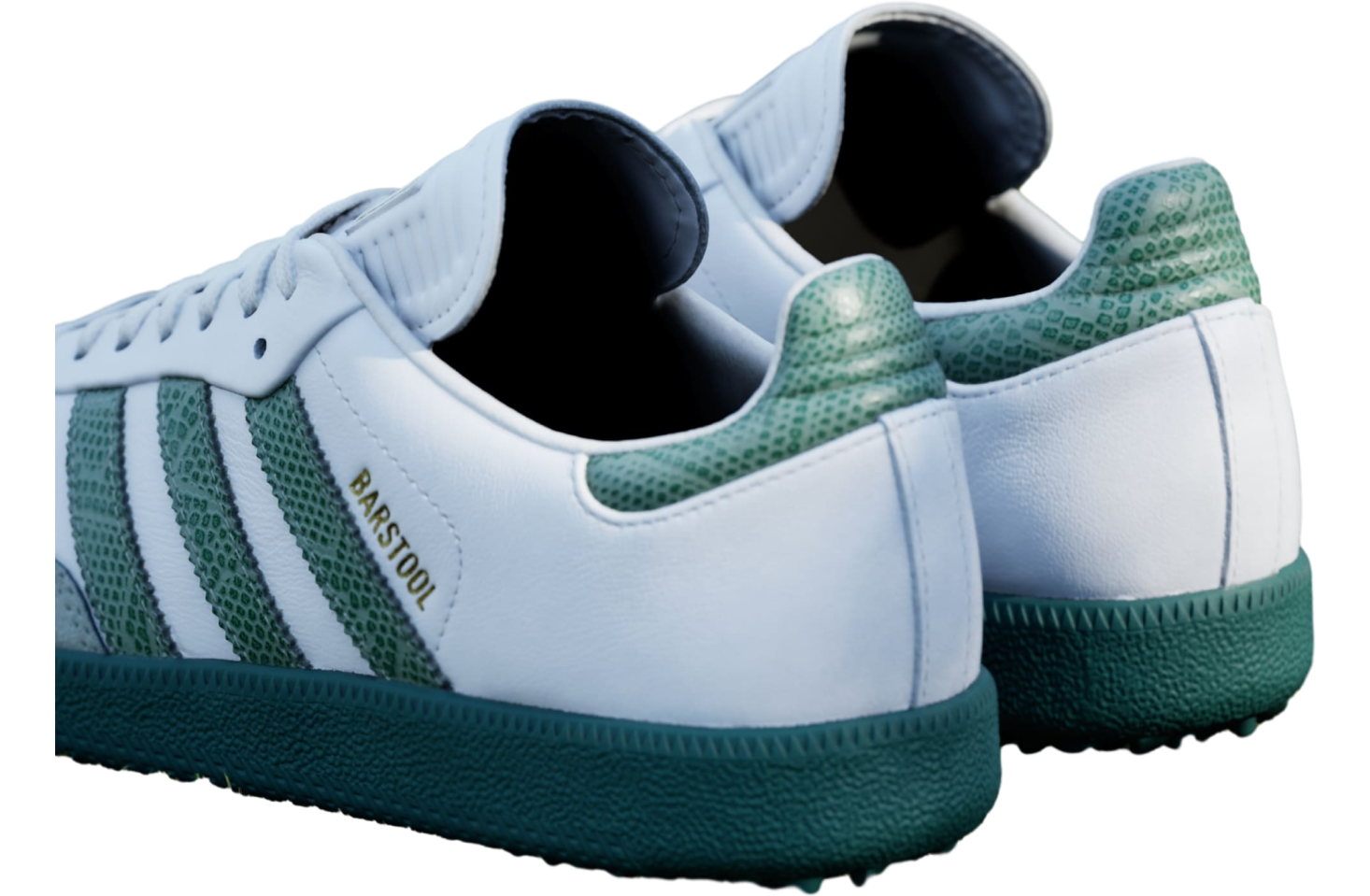 Adidas Samba Barstool Spikeless Cloud White / Collegiate Green