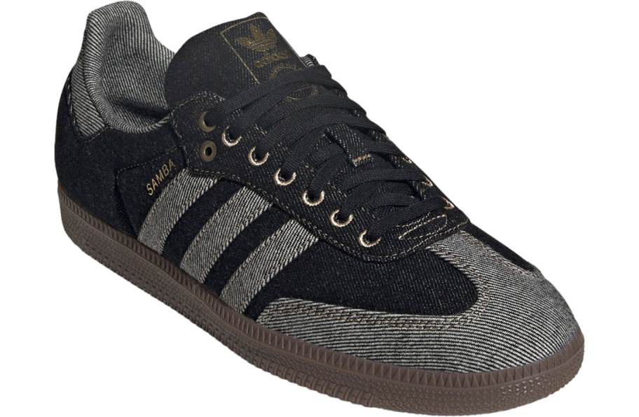 Adidas Samba Black Denim / Grey Denim