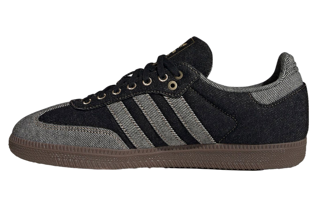 Adidas Samba Black Denim / Grey Denim