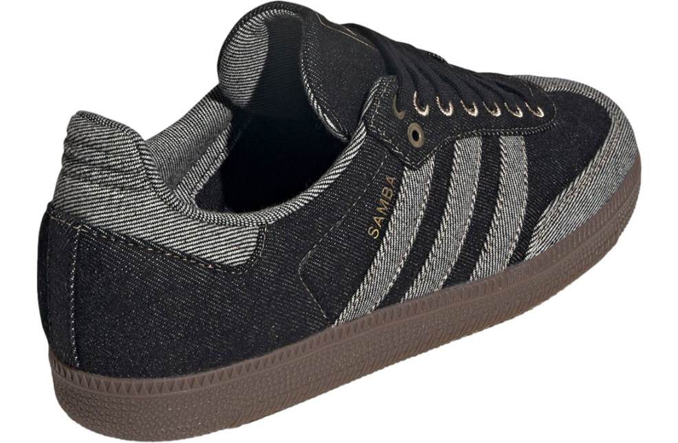 Adidas Samba Black Denim / Grey Denim