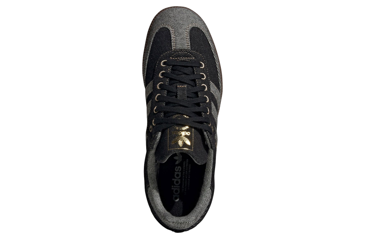 Adidas Samba Black Denim / Grey Denim