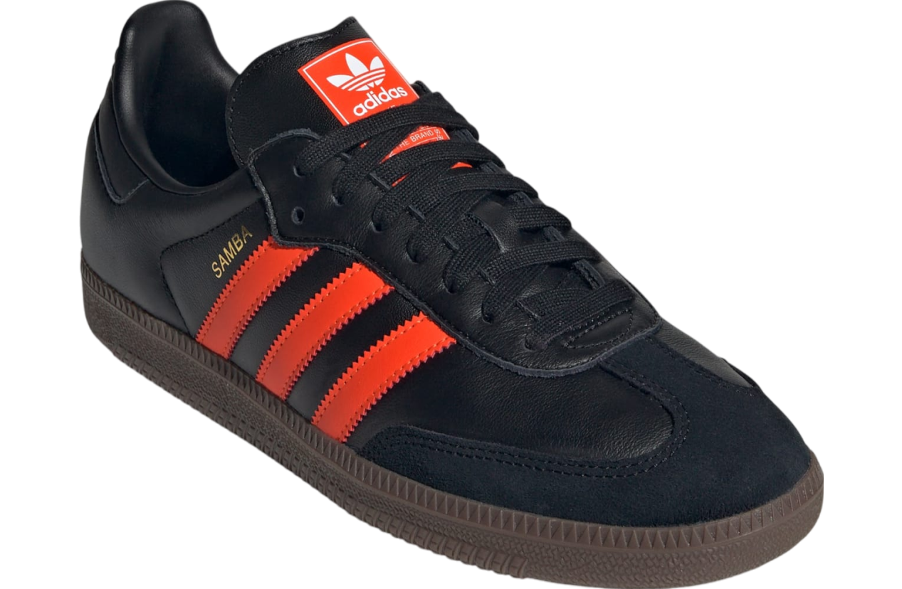 Adidas Samba Core Black / Impact Orange
