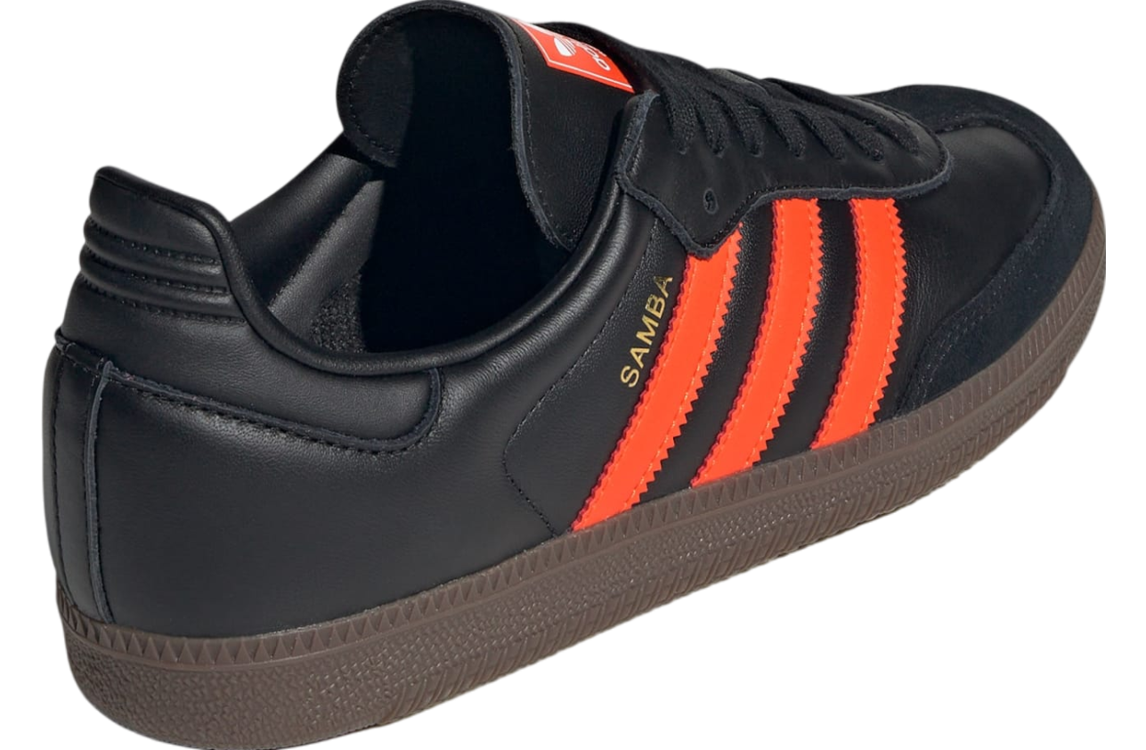 Adidas Samba Core Black / Impact Orange