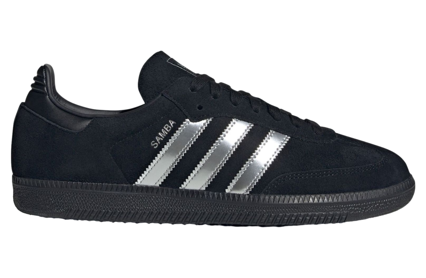 Adidas Samba Core Black / Silver Metallic