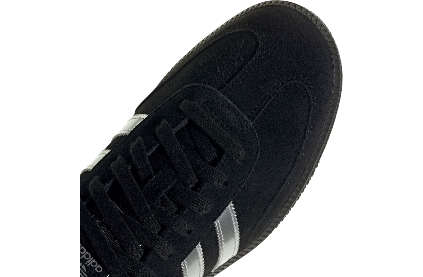 Adidas Samba Core Black / Silver Metallic