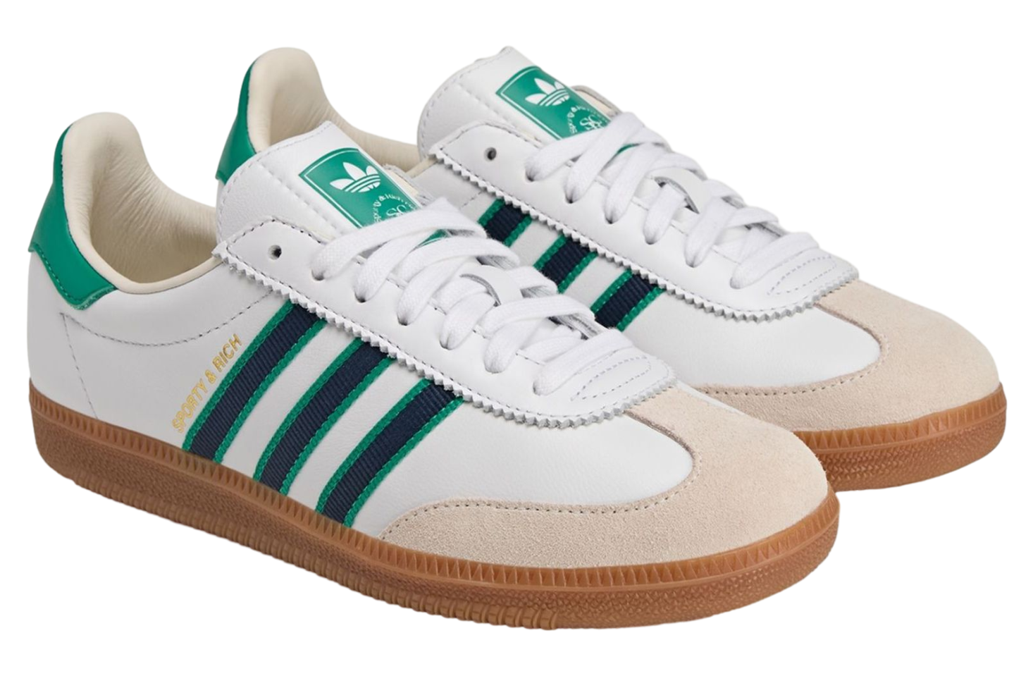 シューズ adidas SAMBA 24.5 adidas Originals Samba LT JQ6168 Alumina / Dark Green
