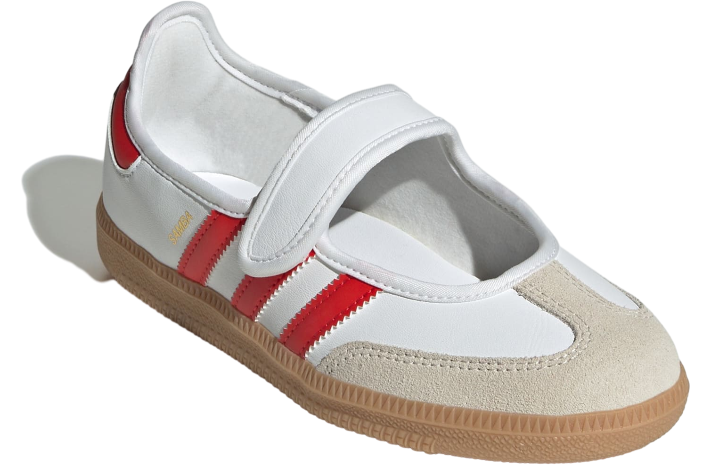 Adidas Samba Jane GS Cloud White / Red - Jul 2025 - JR7435