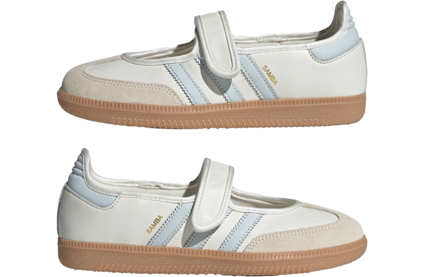 Adidas Samba Jane W WMNS Cloud White / Gum 3